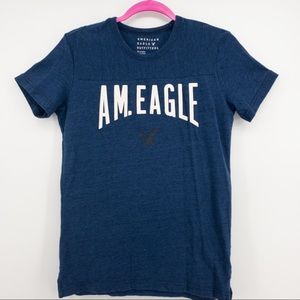 American Eagle Boys Navy Short Sleeve T-shirt